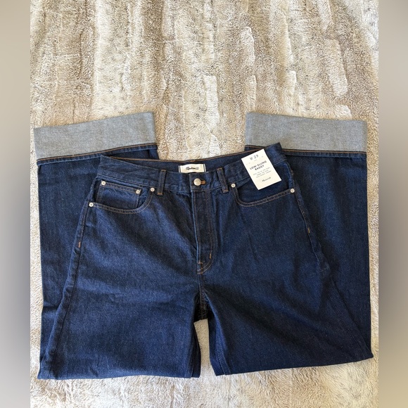 Madewell Fair Trade Low Slung Baggy Jeans NWT size 29 - Picture 2 of 4